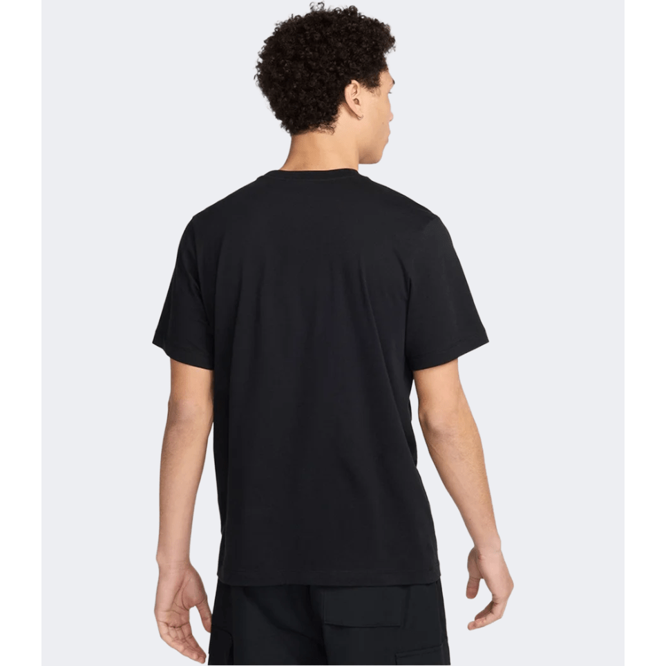 Nike Nsw Swoosh Logo Men Lifestyle T-Shirt Black - Medaid International