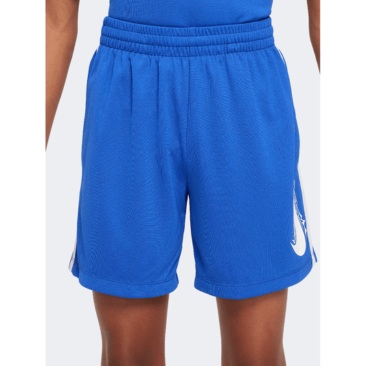 Nike Multi Boys Training Short Blue - Medaid