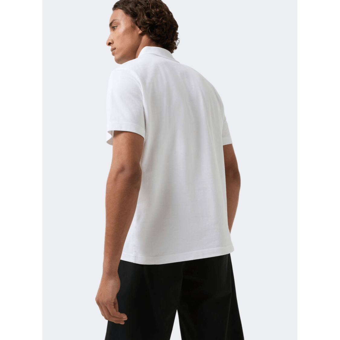 Fire And Ice Ramon4 Men Lifestyle Polo Short Sleeve White - Medaid