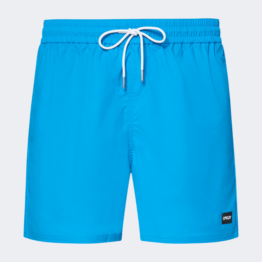 Oakley Robinson Rc 16 Inch Men Beach Swim Short Blue - Medaid