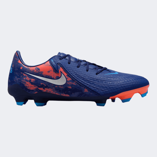 Nike Phantom GX 2 Academy FG/MG Erling Haaland Men Football Shoes Blue Void/Chrome - Medaid