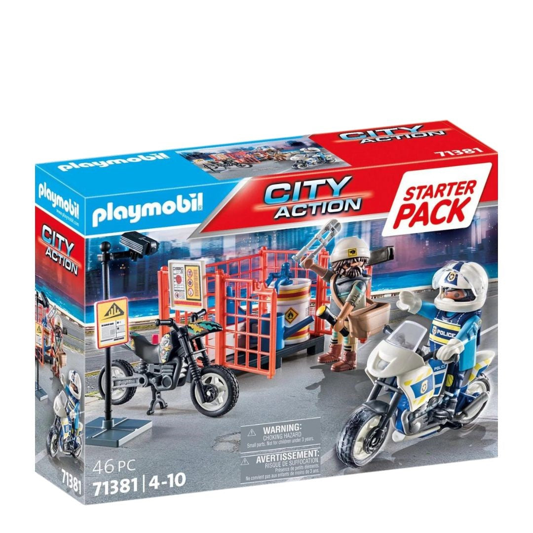 Playmobil Police Motorcycle - Medaid International