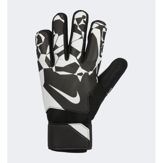 Nike Match Unisex Football Gloves Black/White - Medaid
