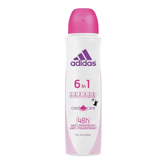 Adidas 6in1 Spray Deodorant For Her - 150ml - Medaid