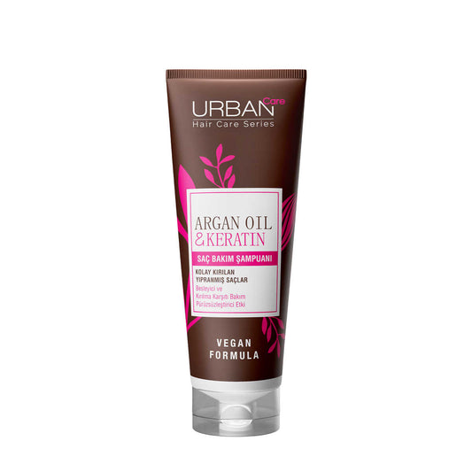 Urban Care Argan Oil & Keratin Hair Care Shampoo 250ML - Medaid