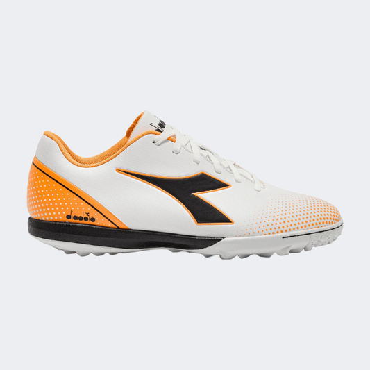 Diadora Pichichi 7 Tfr Men Football Shoes White/Orange Fluo - Medaid International