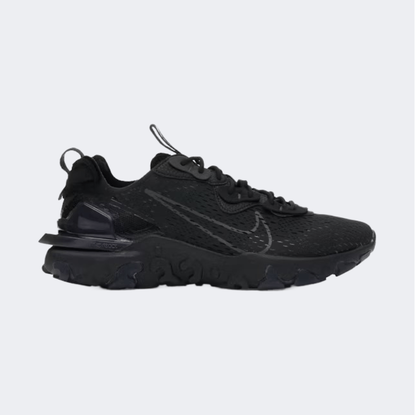 Nike React Vision Men Lifestyle Sneakers Black/Anthracite - Medaid