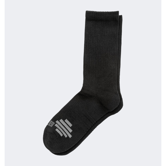 5-11 Duty Ready Men Tactical Sock Black - Medaid
