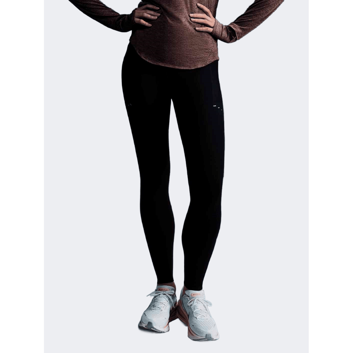 Nike Df Swift High Rise Women Running Tight Black - Medaid