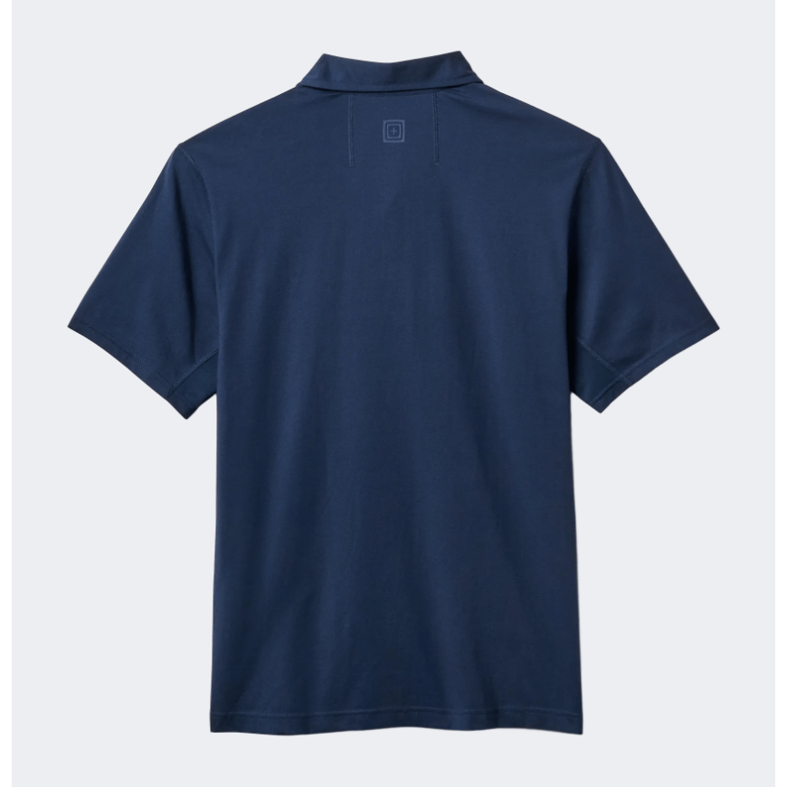 5-11 Archer Crest Men Tactical Polo Short Sleeve Pacific Navy - Medaid