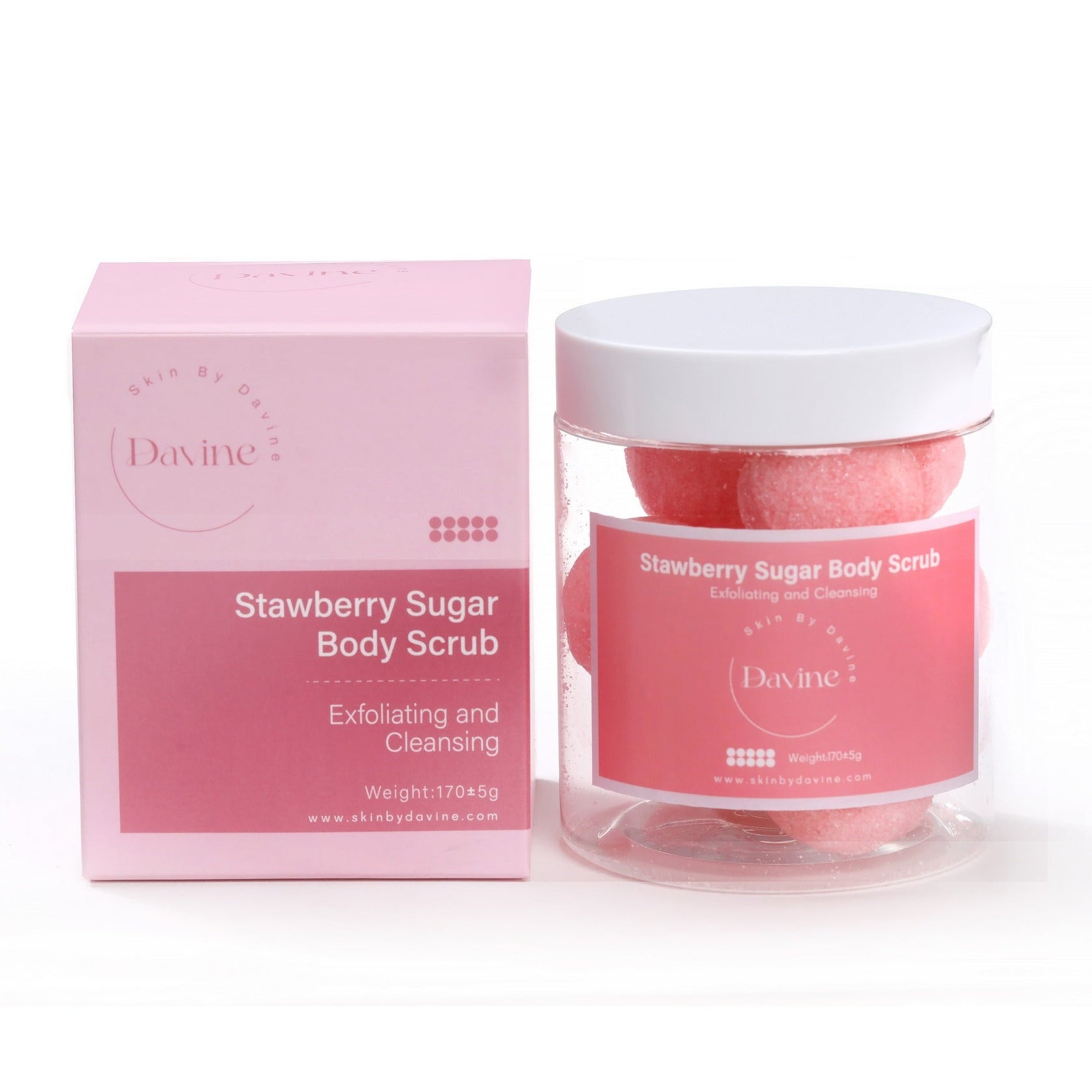 Strawberry Sugar Body Scrub - Medaid