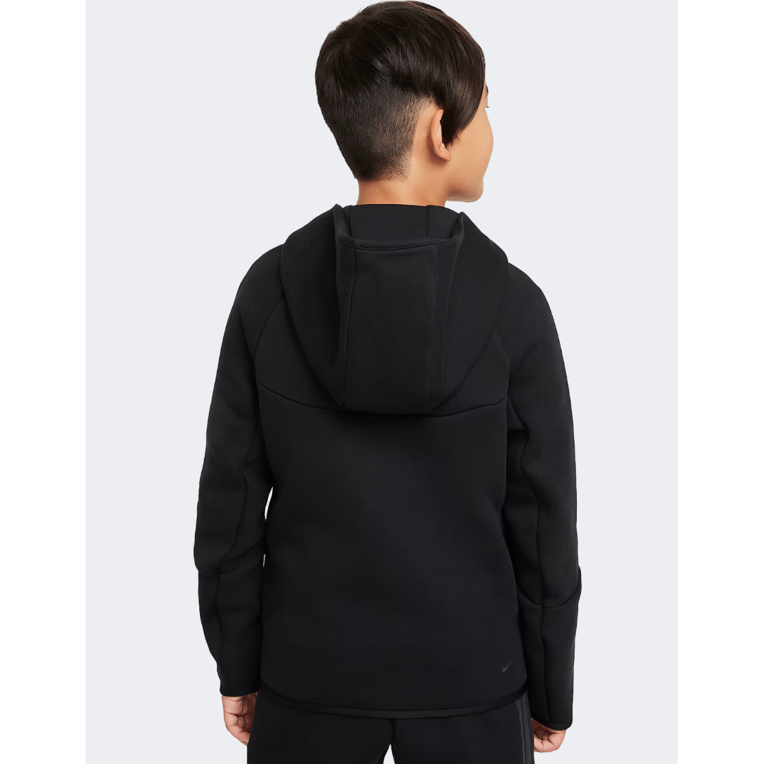 Nike Sportswear Tech Fleece Boys Lifestyle Hoody Black - Medaid International