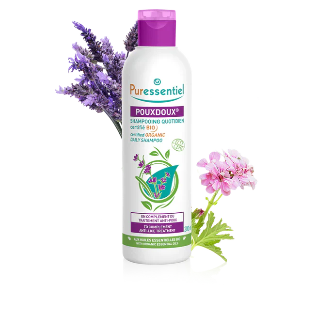 Pureessentiel Pouxdoux Organic Daily Shampoo - Medaid