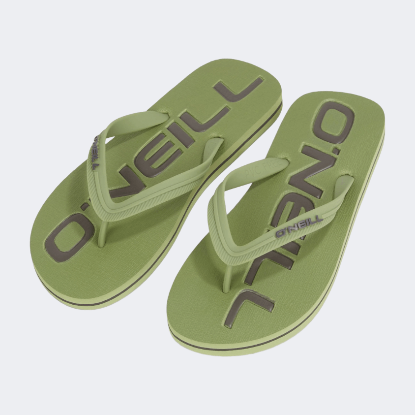 Oneill Profile Logo Men Beach Slippers Green - Medaid International