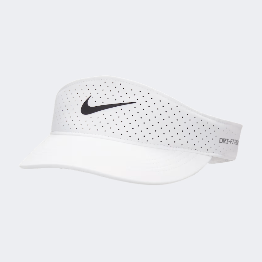 Nike Dri-Fit Adv Ace Unisex Tennis Cap White - Medaid