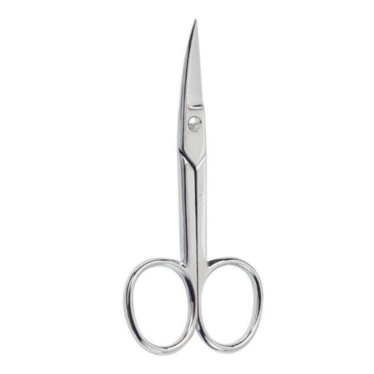 Beter Chrome Plated Curved Manicure Scissors 34046 - Medaid