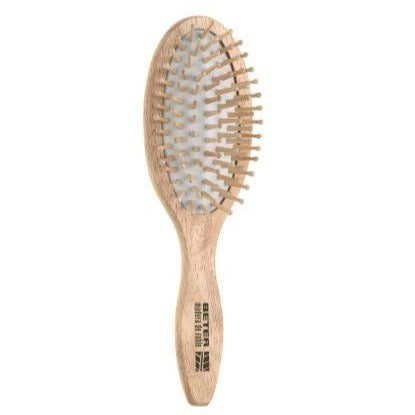 Beter Cushion Brush, Wooden Round-Tip Bristles 03097 - Medaid
