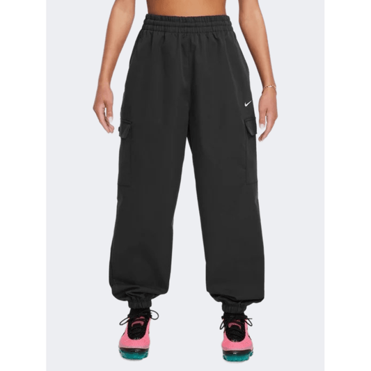 Nike Sportswear Cargo Girls Lifestyle Pant Black/White - Medaid