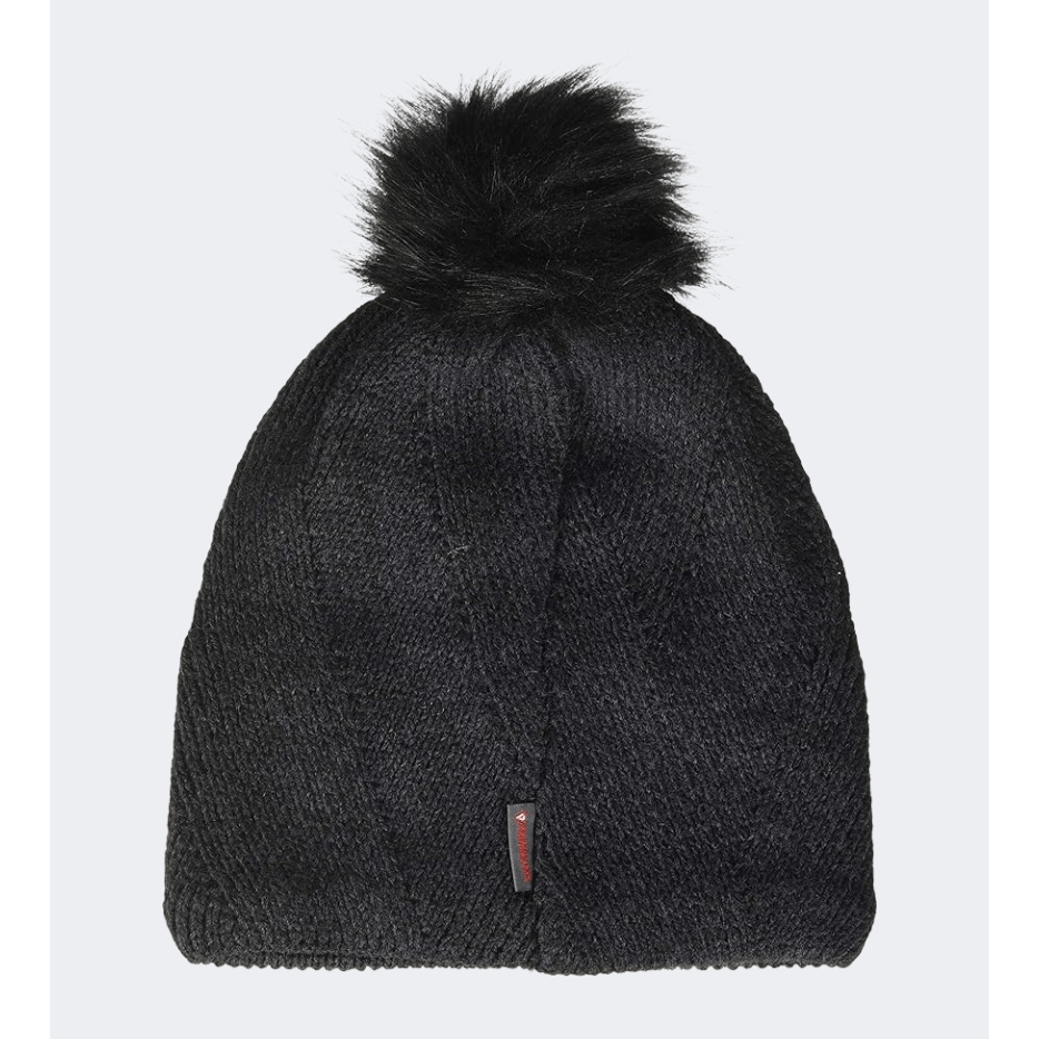 Buff Knitted Women Lifestyle Beanie Black - Medaid International