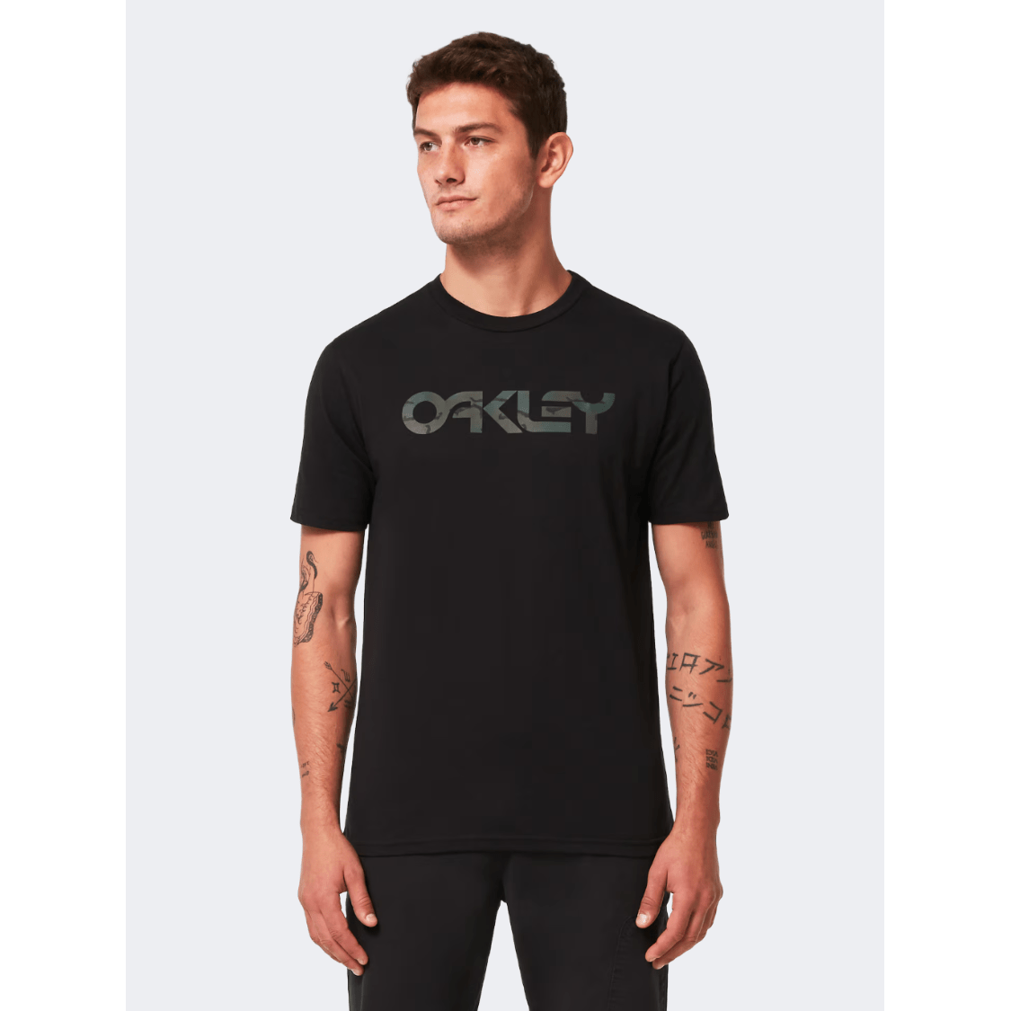 Oakley Mark Ii 2 Men Lifestyle T-Shirt Black/Camo Hunter - Medaid