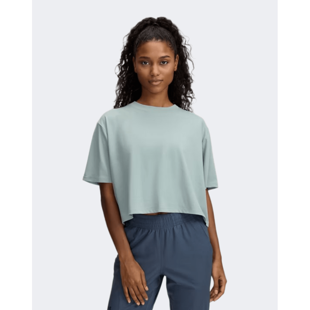 Under Armour Rival Women Lifestyle T-Shirt Silica Green/White - Medaid