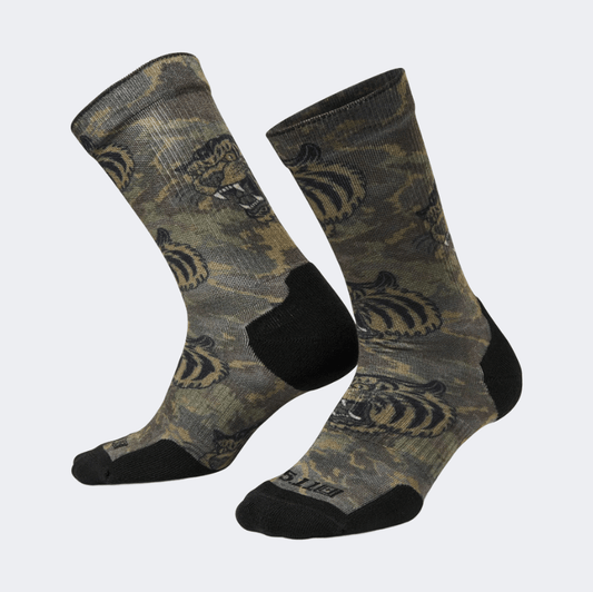 5-11 Tiger Axe Men Tactical Sock Covert Green - Medaid