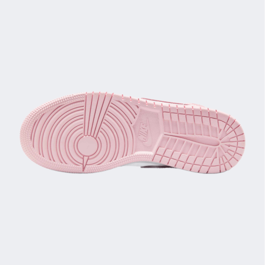 Nike Air Jordan 1 Mid Gs Girls Lifestyle Shoes Pink Foam - Medaid