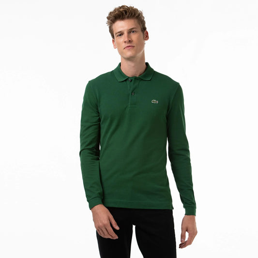 Classic Fit Long Sleeved L.12.12 Polo Shirt - Medaid International