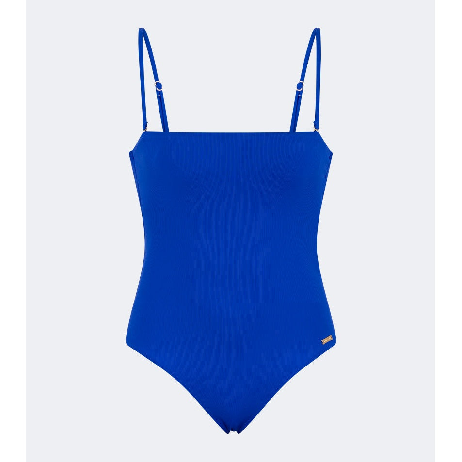 Oil And Gaz Modern Women Beach Monokini Blue - Medaid