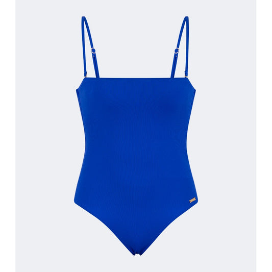 Oil And Gaz Modern Women Beach Monokini Blue - Medaid