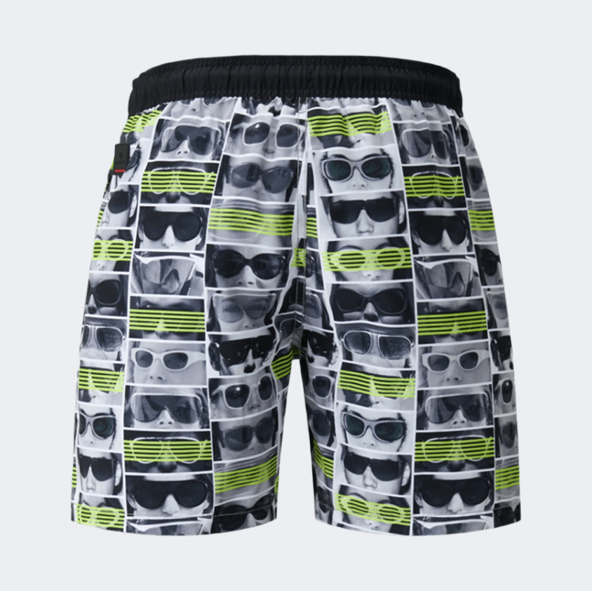 Fire And Ice Sorin Men Beach Swim Short Black - Medaid