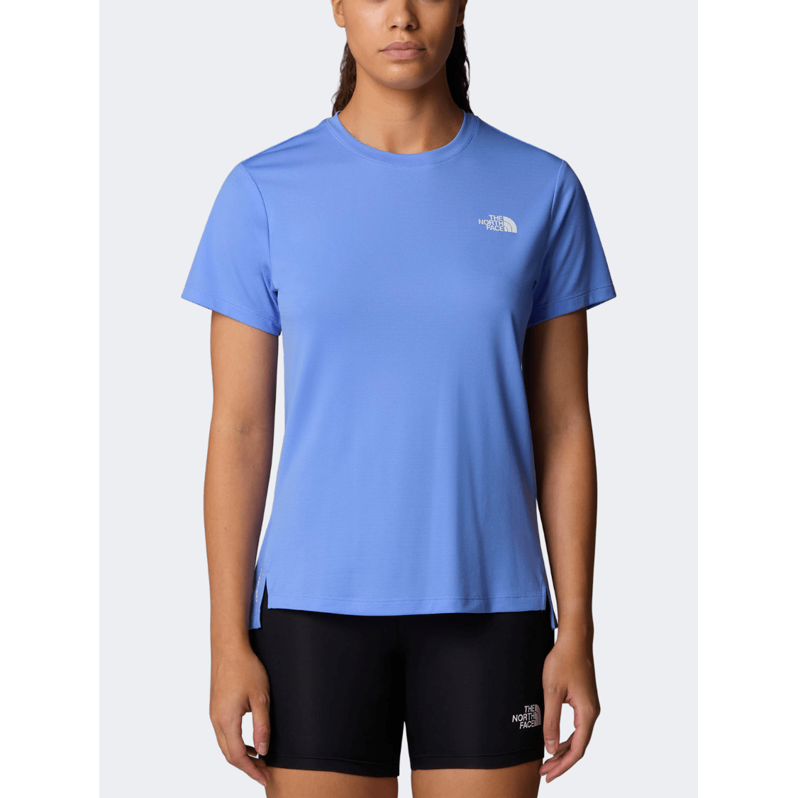 The North Face Flex Regular Graphic Women Hiking T-Shirt Virtual Blue - Medaid International