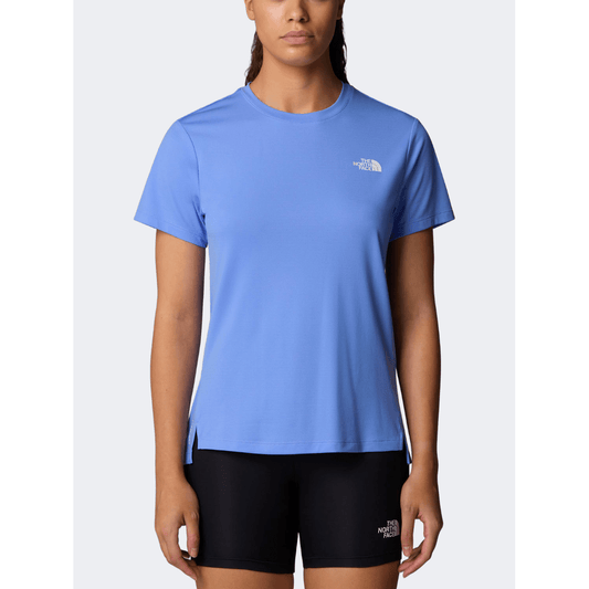 The North Face Flex Regular Graphic Women Hiking T-Shirt Virtual Blue - Medaid International