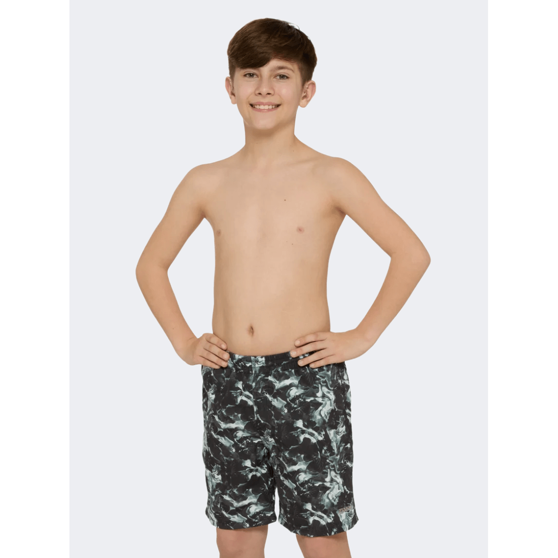 Zoggs Hydro Boys Swim Swim Short Black - Medaid