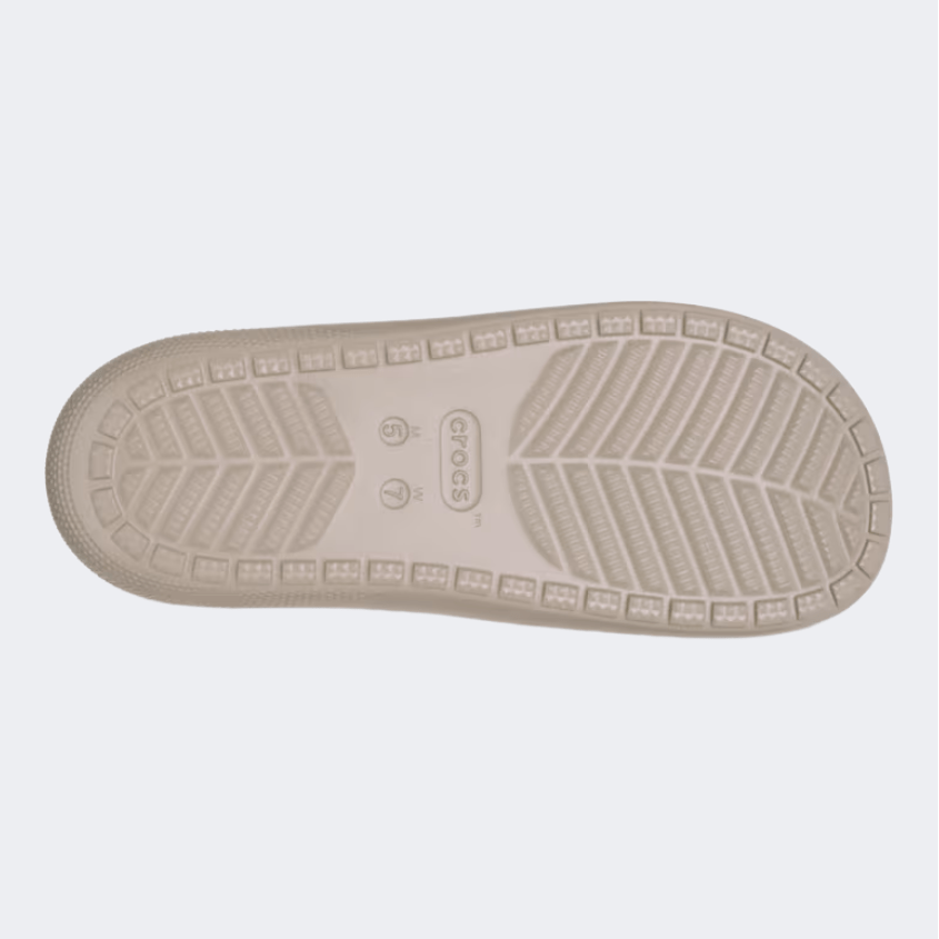 Crocs Classic V2 Unisex Lifestyle Slippers Taupe - Medaid