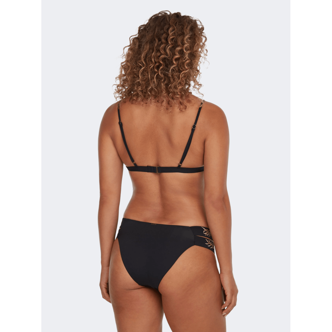 Oneill Seaside Boulder Embroidery Women Beach Bikini Set Black - Medaid International