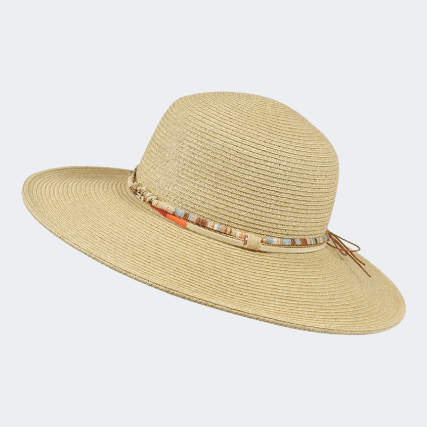 Stamion Floppy Medium Boho Decoration Women Beach Hat Natural - Medaid