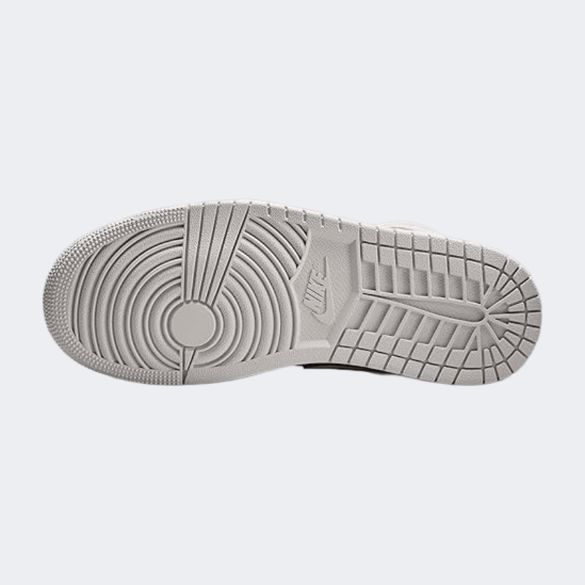 Nike Air Jordan 1 Mid Women Lifestyle Shoes Photon Dust/Grey - Medaid