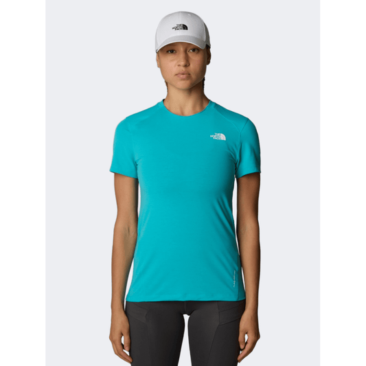 The North Face Lightning Alpine Women Hiking T-Shirt Galactic Blue - Medaid International