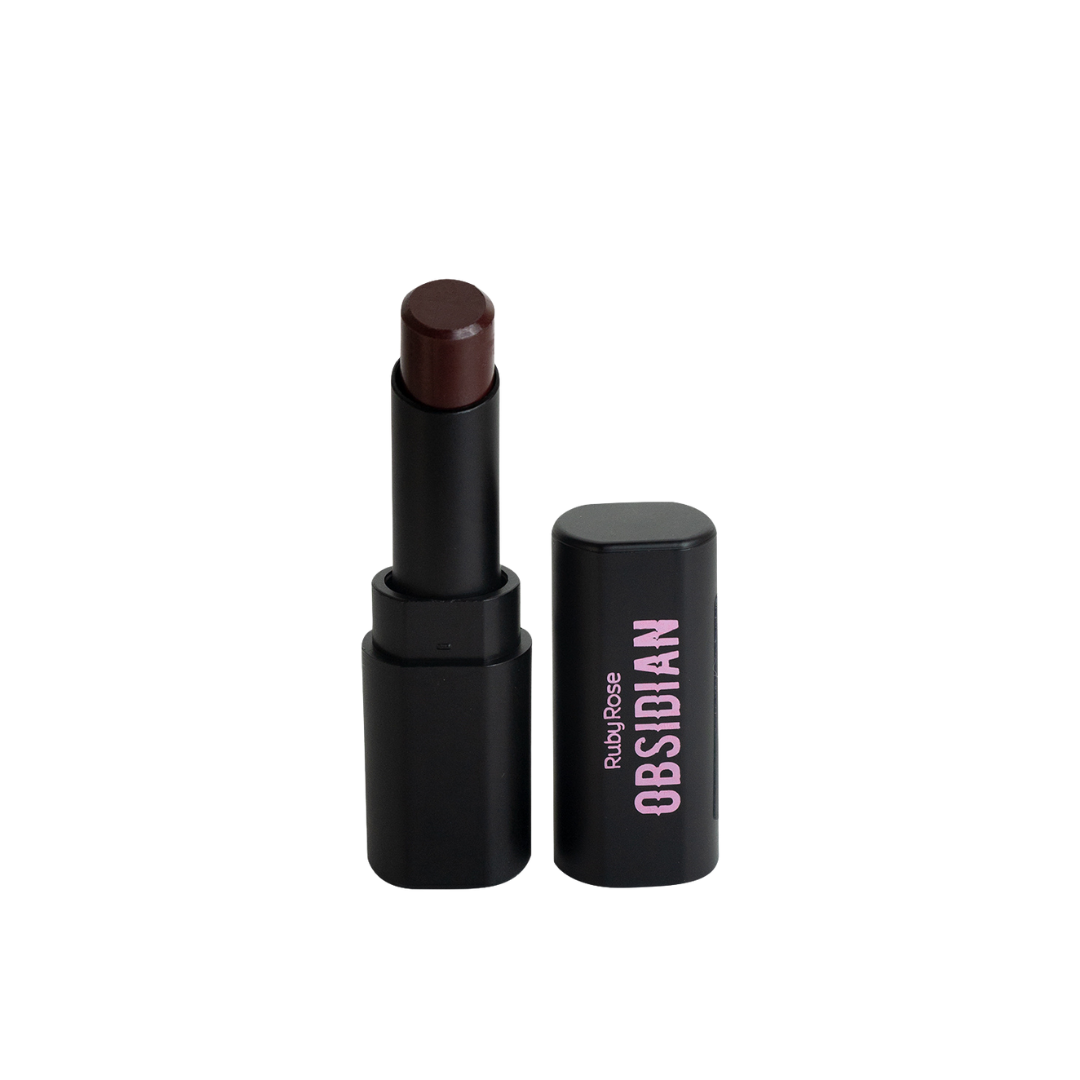 Ruby Rose Obsidian Cream Satin Lipstick 3.5ml - Medaid