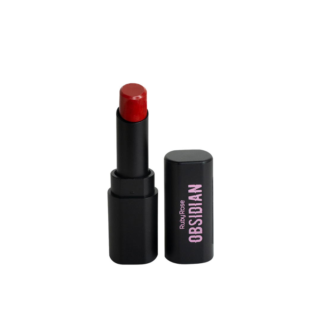 Ruby Rose Obsidian Cream Satin Lipstick 3.5ml - Medaid