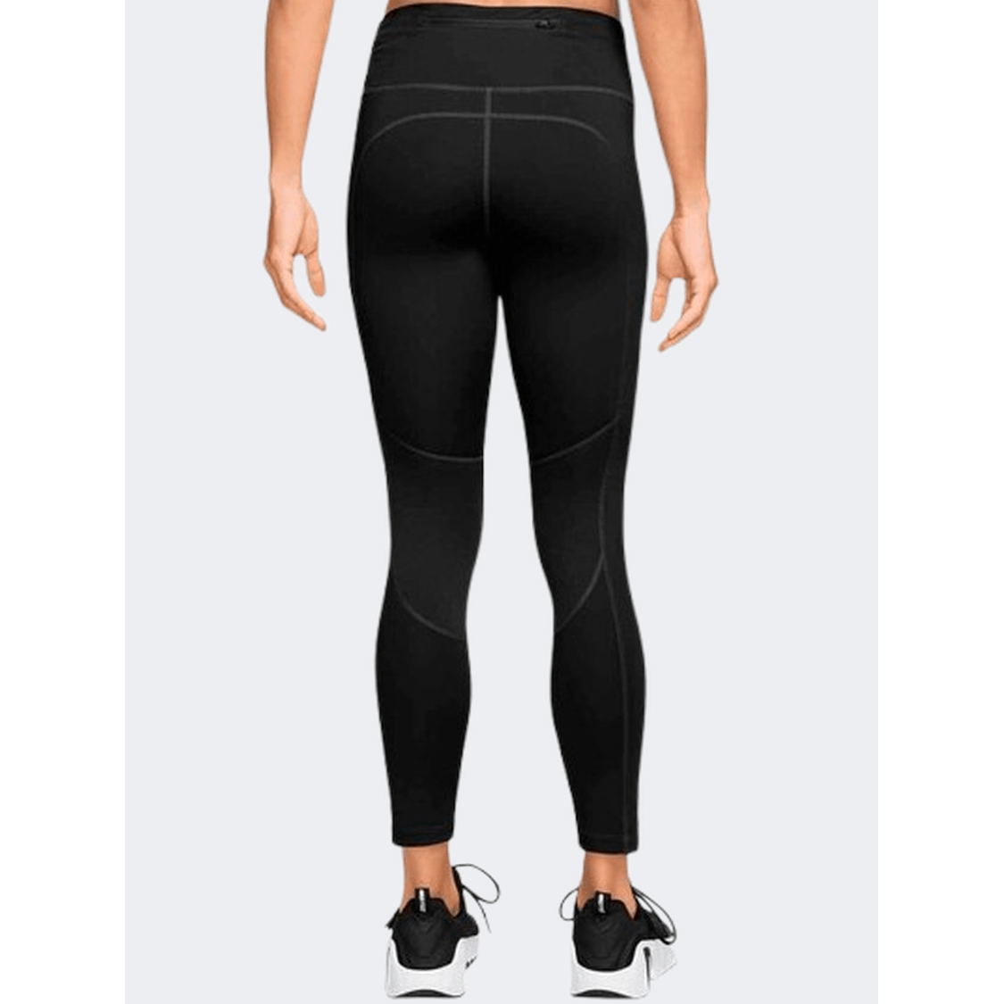 Nike Fast Mid Rise Women Running 7/8 Tight Black - Medaid