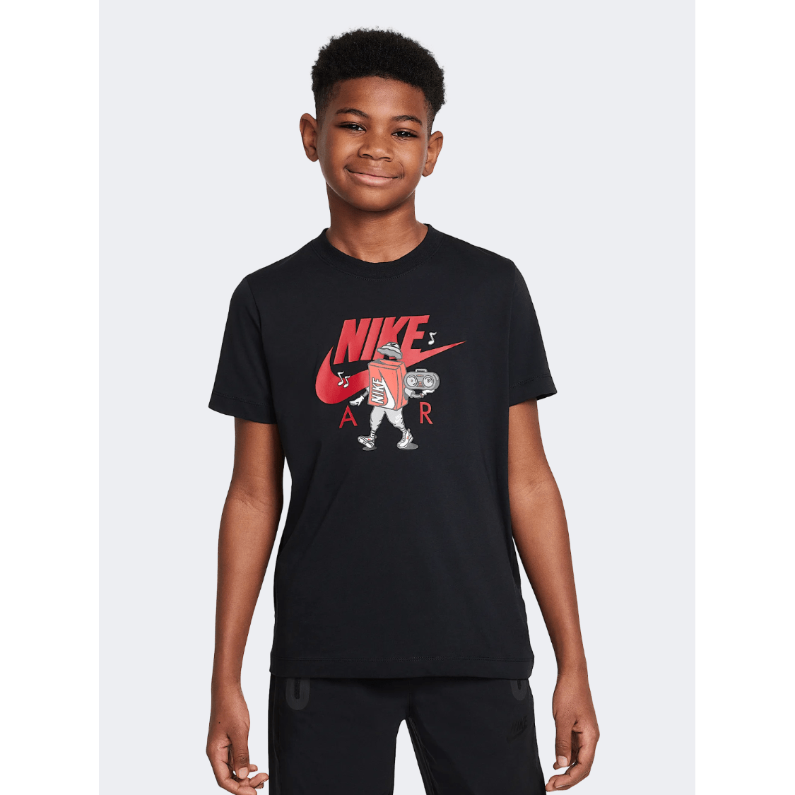 Nike Sportswear Boys Lifestyle T-Shirt Black - Medaid International