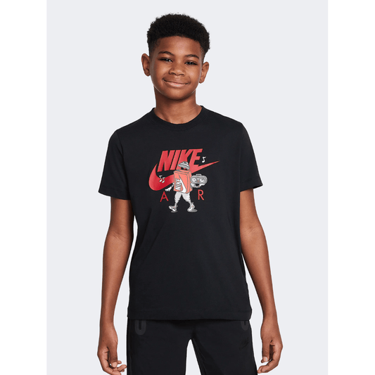 Nike Sportswear Boys Lifestyle T-Shirt Black - Medaid International
