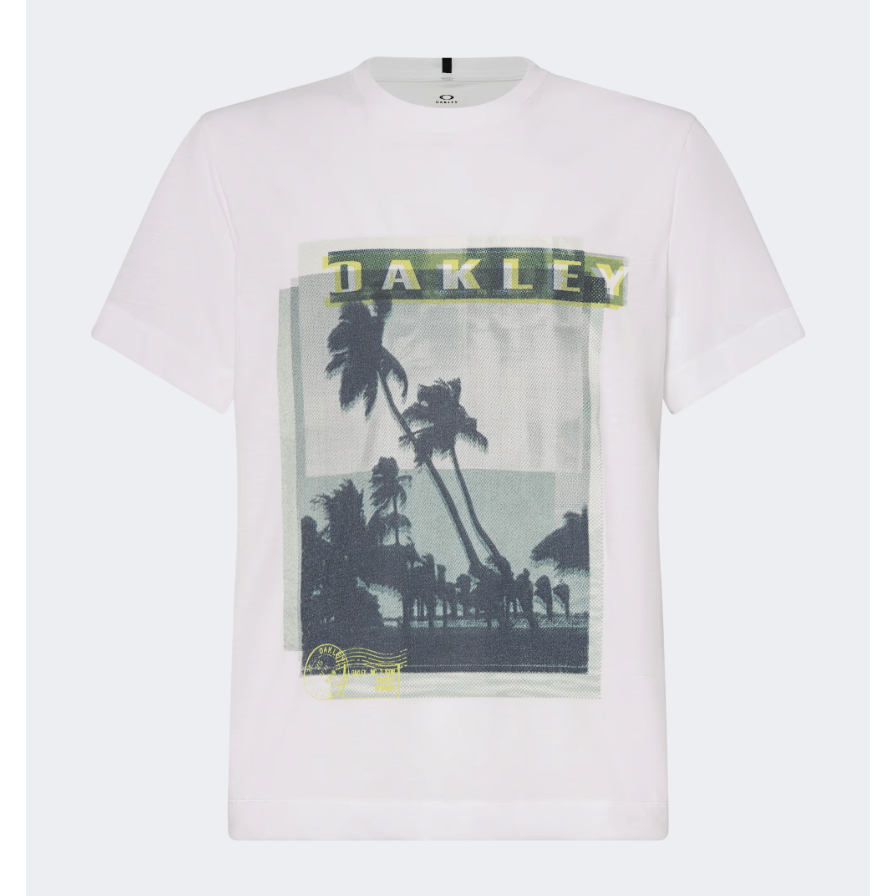 Oakley Palm Men Lifestyle T-Shirt White - Medaid
