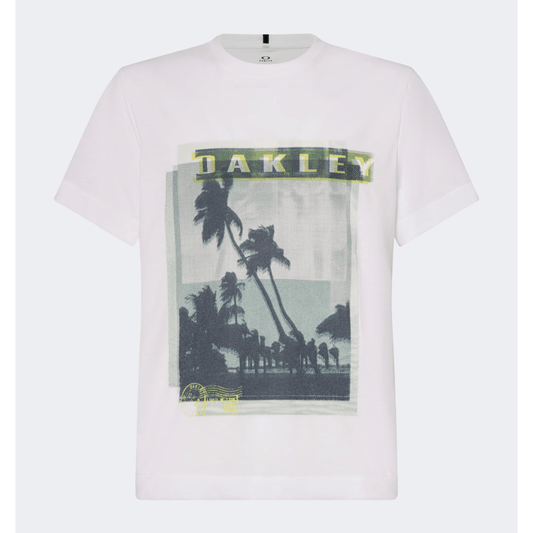 Oakley Palm Men Lifestyle T-Shirt White - Medaid