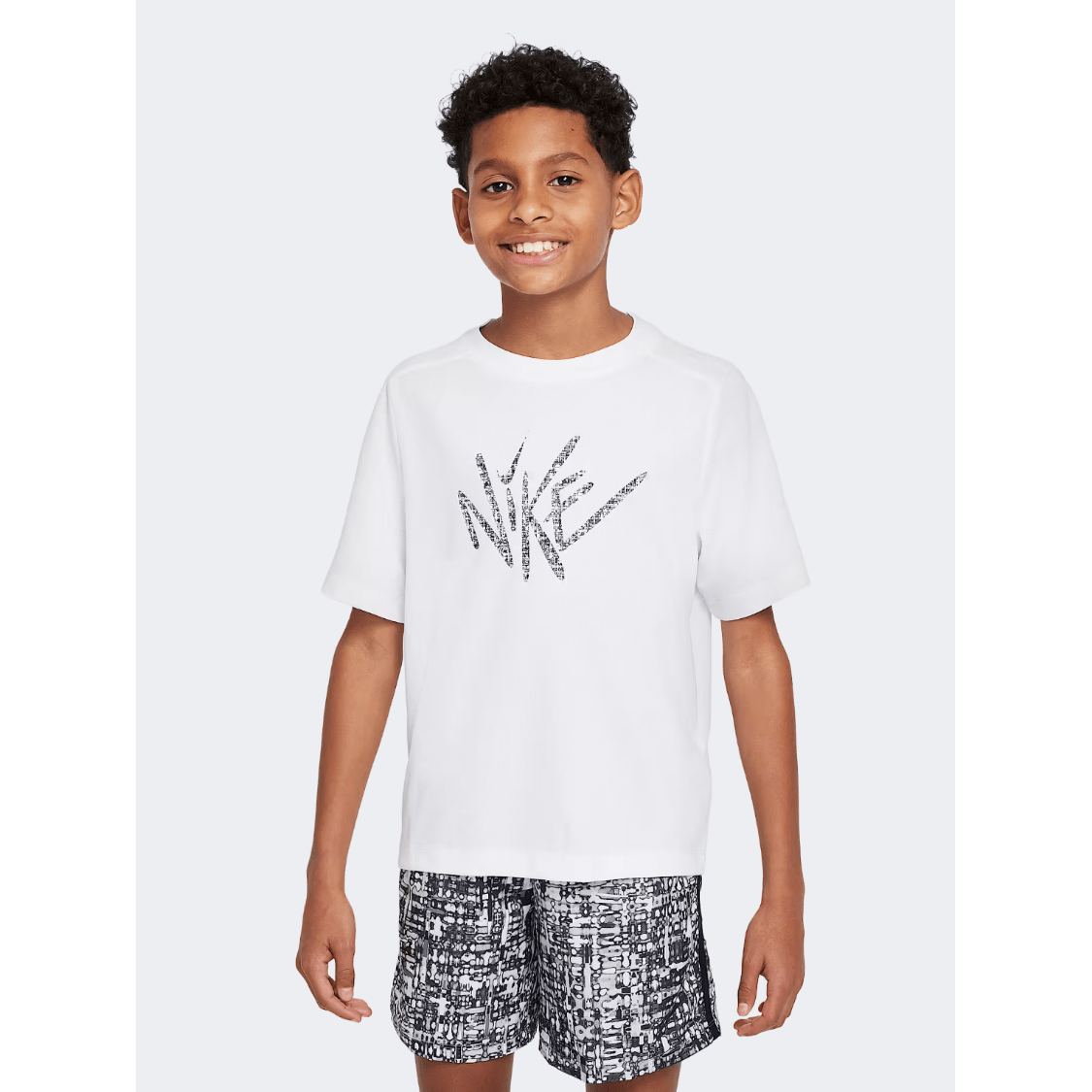 Nike Multi Boys Training T-Shirt White - Medaid International