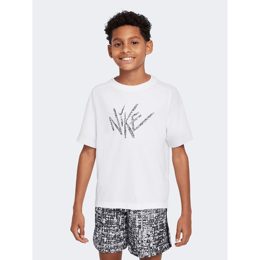 Nike Multi Boys Training T-Shirt White - Medaid International
