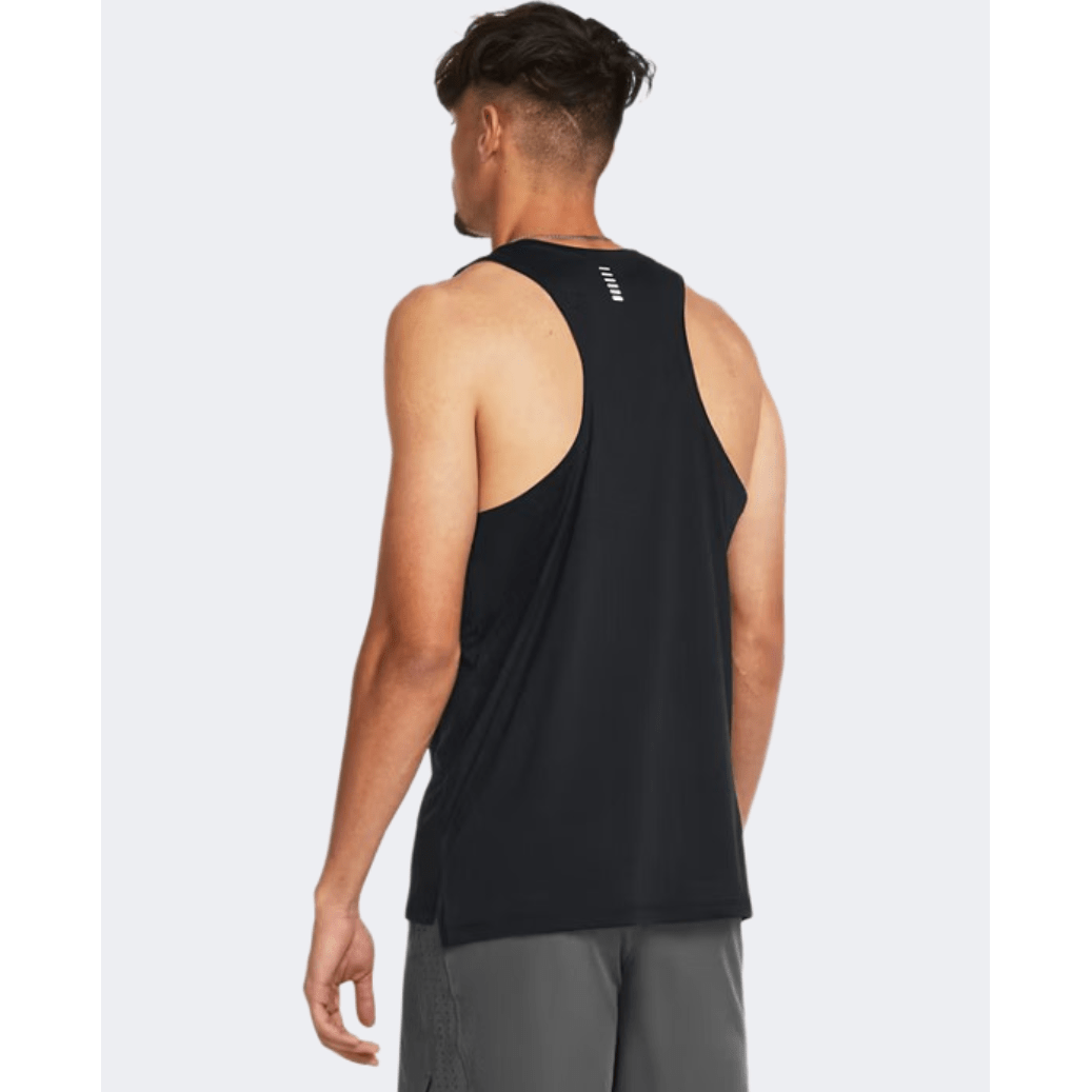 Under Armour Launch Men Running Tank Black/Reflective - Medaid