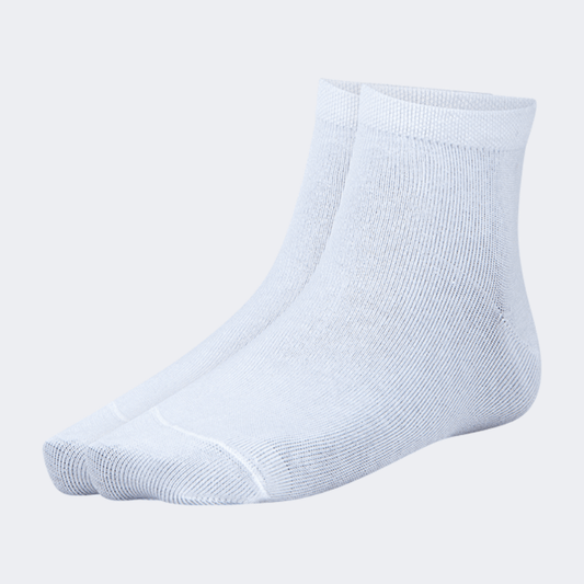 Top Ten Soft Unisex Lifestyle Socks White - Medaid